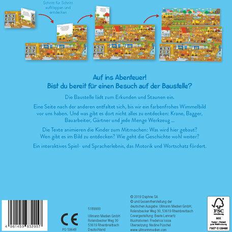 Actual product image My play and colouring book: Building site (German)