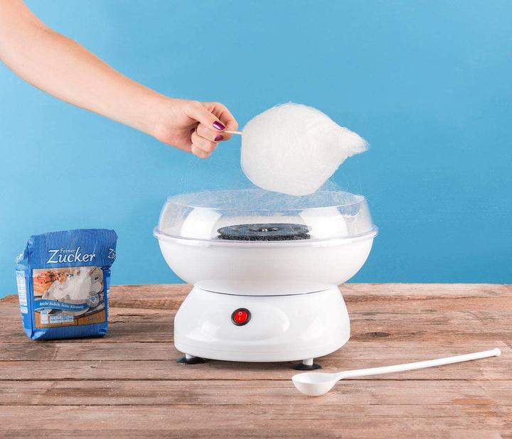 Produktbild Rosenstein & Söhne Zuckerwatte-Maschine mit spülmaschinenfesten Aufsätzen