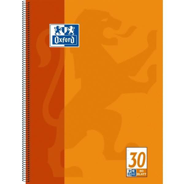 Productafbeelding Oxford College notebook (A4+, Geen, Hardcover)