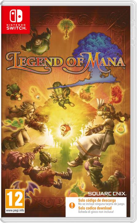 Image du produit Square Enix Legend of Mana (Code in a Box), Switch Standard Multilingue Nintendo Switch (Switch, Switch Lite, Switch OLED, Multilingue)