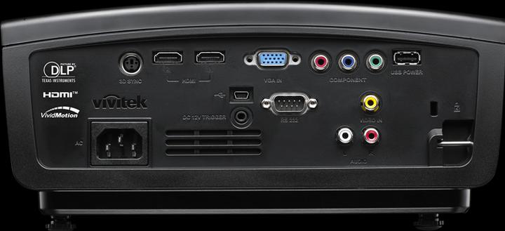 Actual product image vivitek H1188 (Full HD, 2000 lm, 1.39 - 2.09:1)