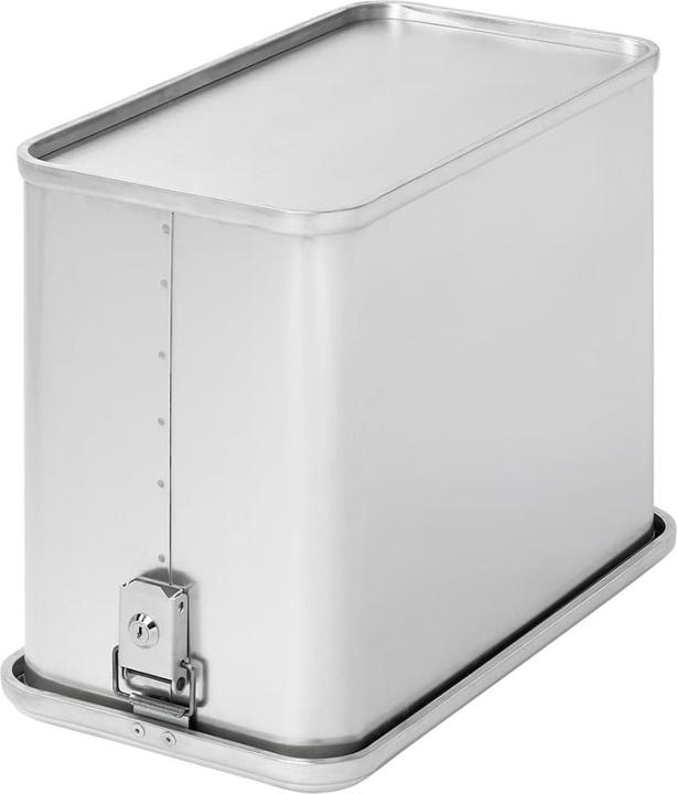 ProPlus Aluminium Motorradkoffer mit Deckel und Zylindrischer Schloss Seite Case 36L (36 l)