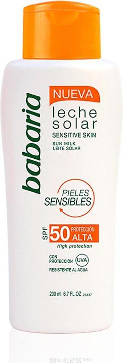 Produktbild Babaria Cream and Face Milk 200ml (Sonnenlotion, SPF 50, 200 ml)