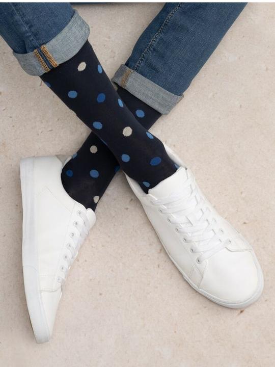 Image du produit Bleuforêt gepunktete Socken (43 - 46)