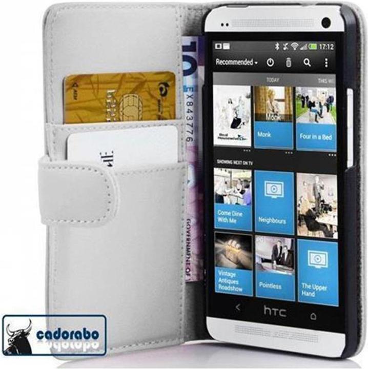 Produktbild Cadorabo Book Glatt Cover (HTC One Mini)