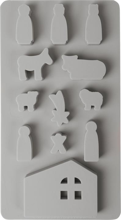 Produktbild Rayher Silikon Giessform "Mini Krippe"