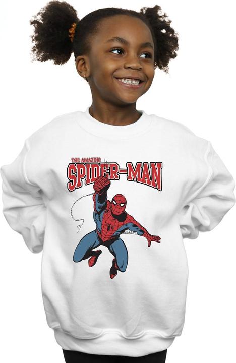 Immagine prodotto Spider-Man Leap Felpa Ragazze (152, 158)