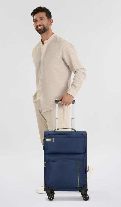 Image du produit D&N Travel Line 6754 4 roues trolley cabine 55 cm (34 l, Bagage à main (jusqu'à 50l))