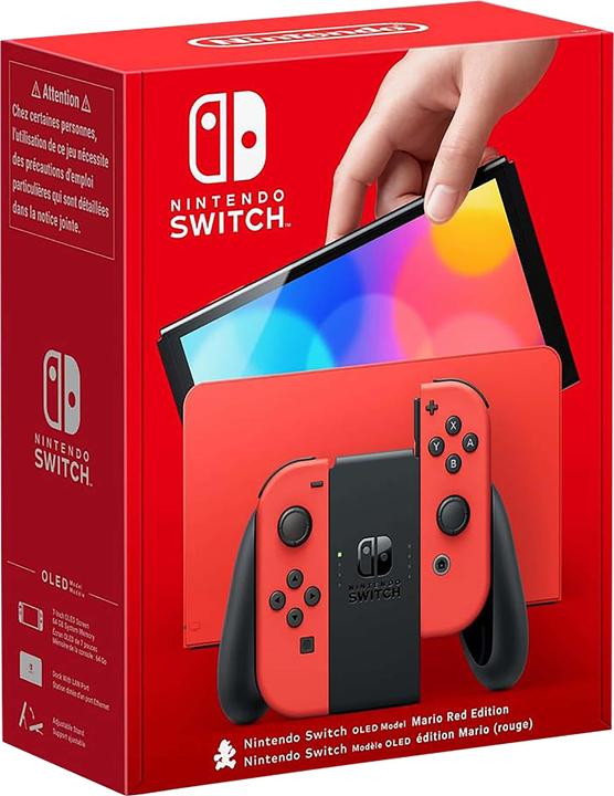 Produktbild Nintendo Switch (OLED-Modell) - Mario Red Edition