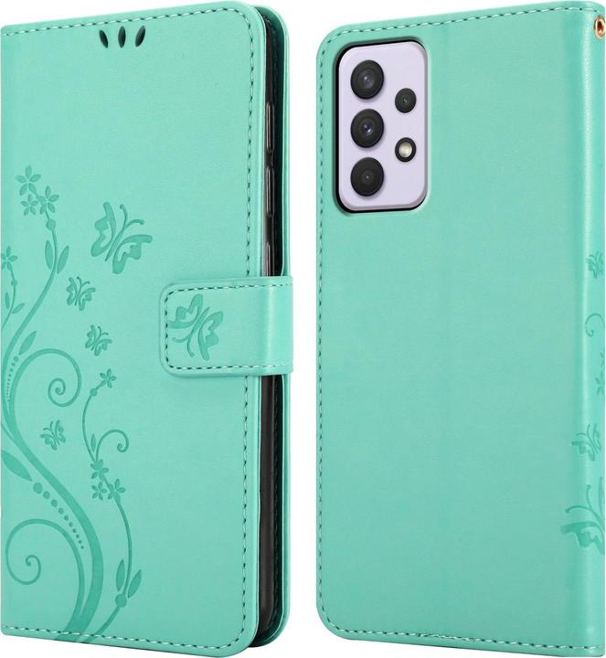 Actual product image Cadorabo Flower Book cover (Samsung Galaxy A33 5G)