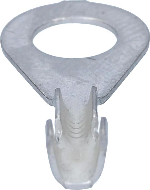 Produktbild Kalitec 100 Stück Krallenkabelschuh Ringform KKS1,5-M6-12 Krallen 0,5-1,5mm² M6 Messing verzinnt
