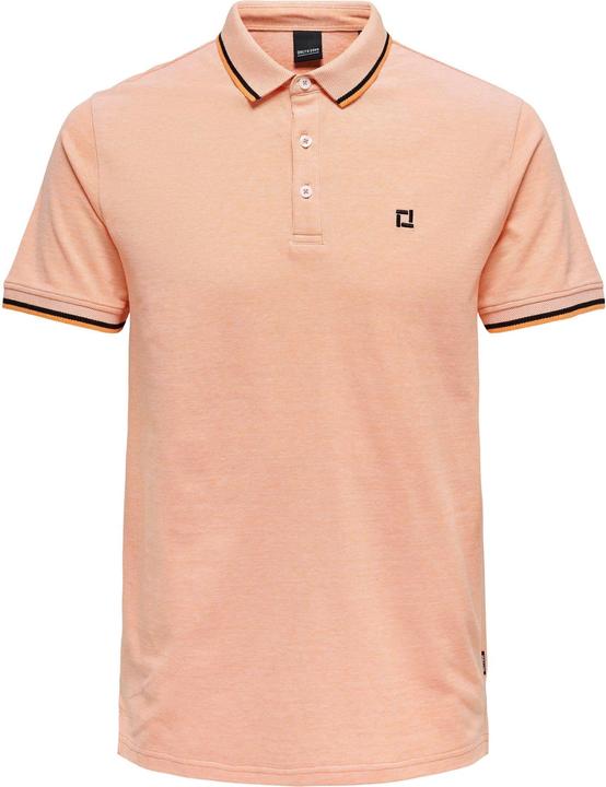 Only & Sons Normal geschnitten Polokragen Poloshirt Polo