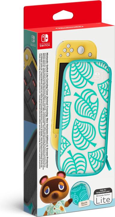 Nintendo Custodia per Switch Lite (edizione Animal Crossing: New Horizons) incl. pellicola protettiva (Switch Lite)