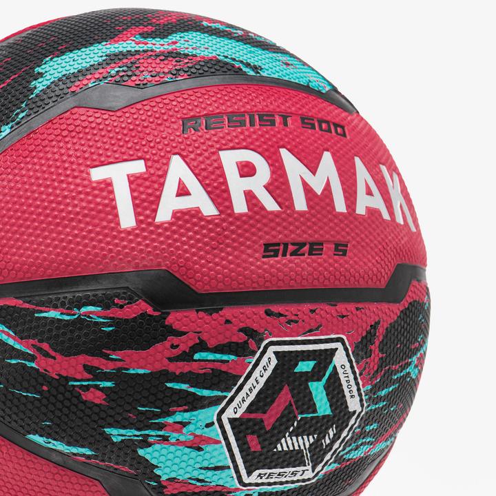 Image du produit Tarmak Basket-ball taille 5 - R500 rose/noir