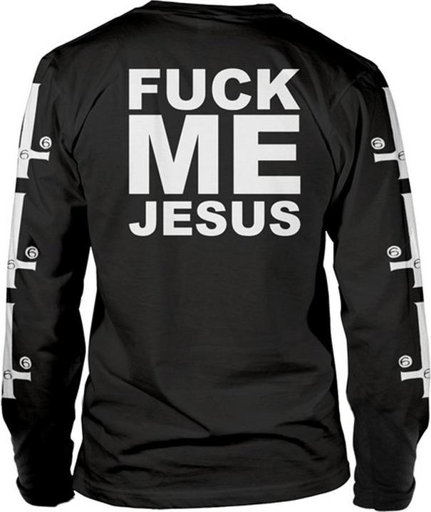 Immagine prodotto Universal Textiles Maglietta a maniche lunghe per adulti Fuck Me Jesus (XXL)