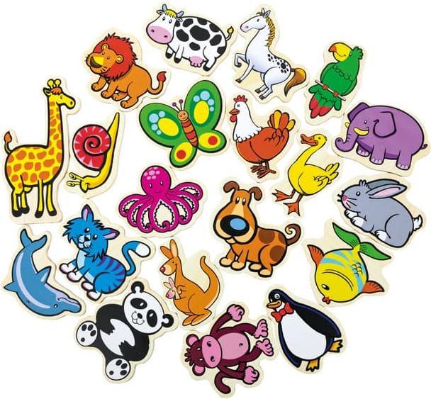 Produktbild Besttoy Magnet-Set Tiere