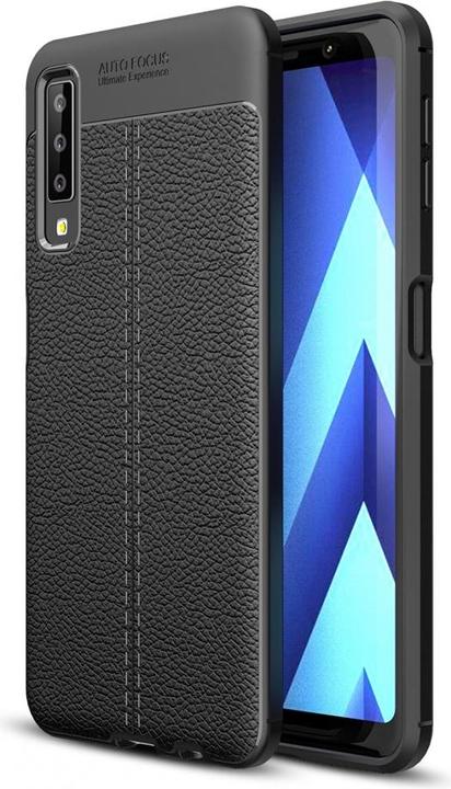 Produktbild Screenguard Samsung Galaxy A7 2018 Hülle Leather Design TPU Cover (Samsung Galaxy A7 (2018))