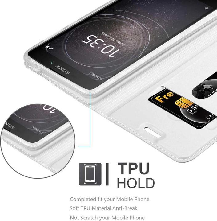 Actual product image Cadorabo Book Classy Style Cover (Sony Xperia L2)