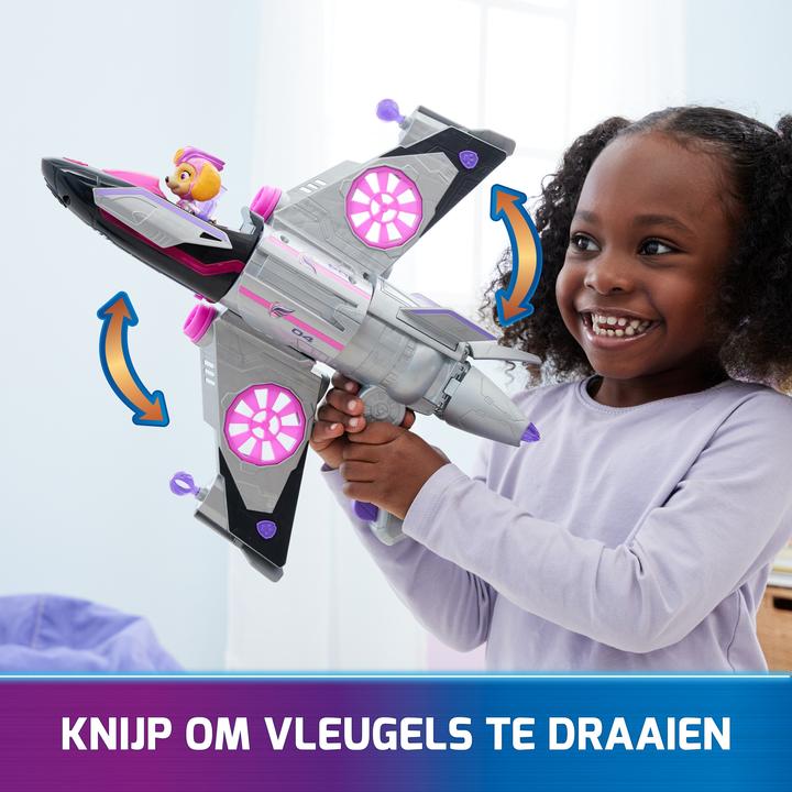 Actual product image Paw Patrol Movie II Skyes Deluxe Jet Flyer