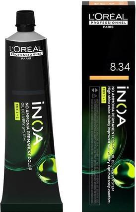 L'Oréal Paris INOA No Ammonia Permanent Color 8.34 60g