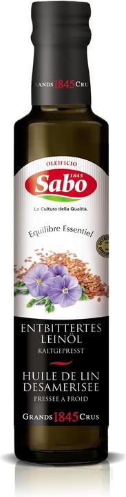 Actual product image Sabo Leinöl entbittert Grand Crus (250 ml)