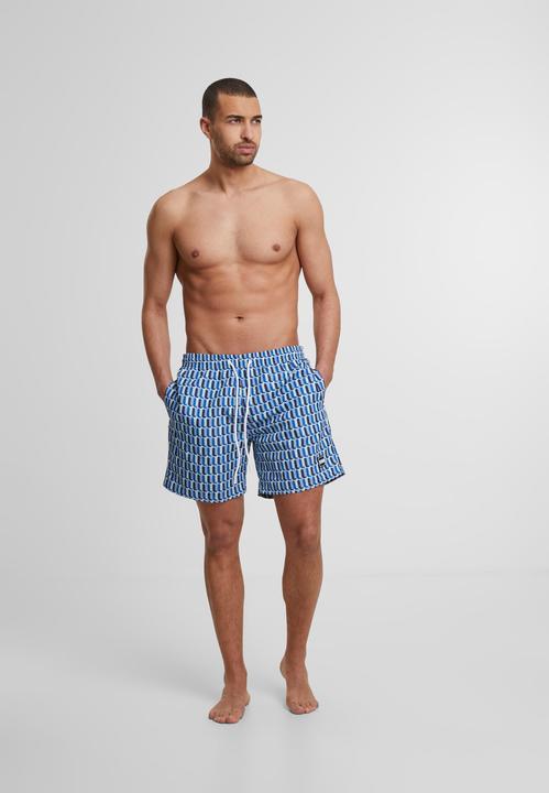 Produktbild Urban Classics Pattern Swim Shorts - 4984 (4XL)