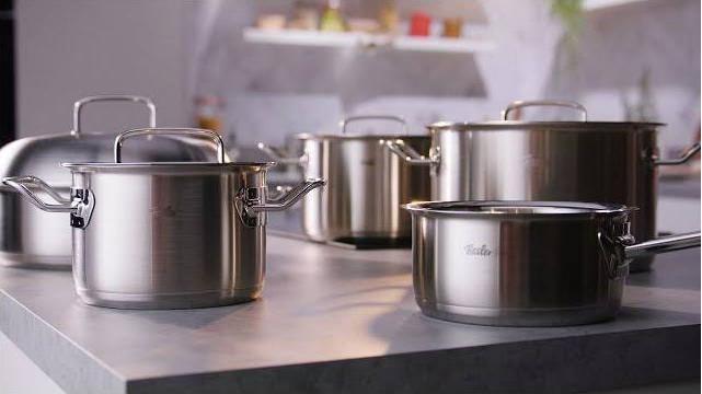Immagine prodotto Fissler Collezione professionale (24 cm, Set di pentole e padelle da cucina, Acciaio inossidabile)