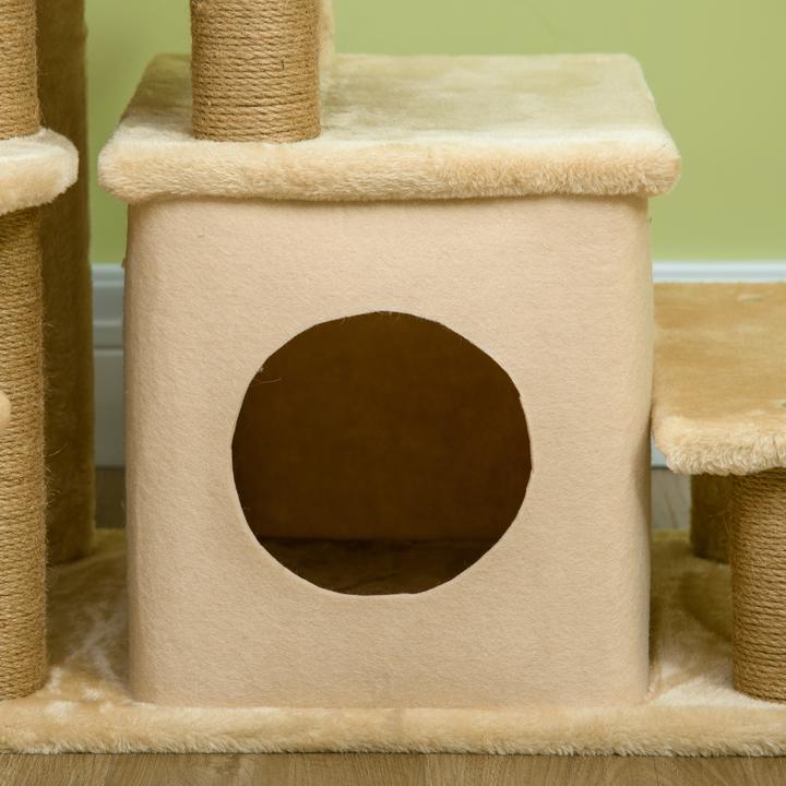 Image du produit PawHut Escalier pour chiens avec niche (Chien, Chat, Pliable)