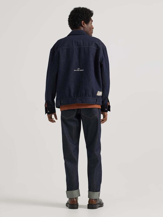 Actual product image Lee Denim jacket JMB Rider Jacket Inside Art (M)