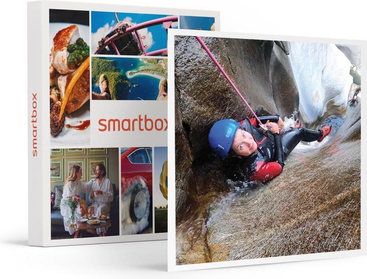 Produktbild Smartbox 4-stündiger Canyoning-Kurs für 2 Anfänger im Kanton Tessin (2 Pers.)
