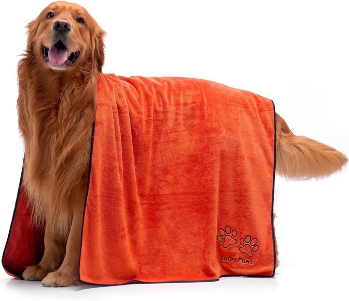 Produktbild Lucky Paws 2er-Pack XL Hundehandtuch (Hund)