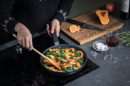 Produktbild Fiskars Hard Face Fryer 1052224, 28 cm (28 cm, Bratpfanne, Aluminium)