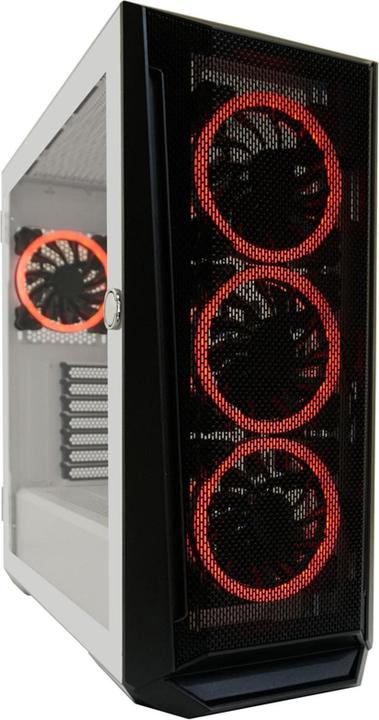 Immagine prodotto LC-Power Housing Gaming 805BW Holo-1 X RGB Nero/Bianco al dettaglio (mATX, Mini-ITX, ATX, E-ATX)