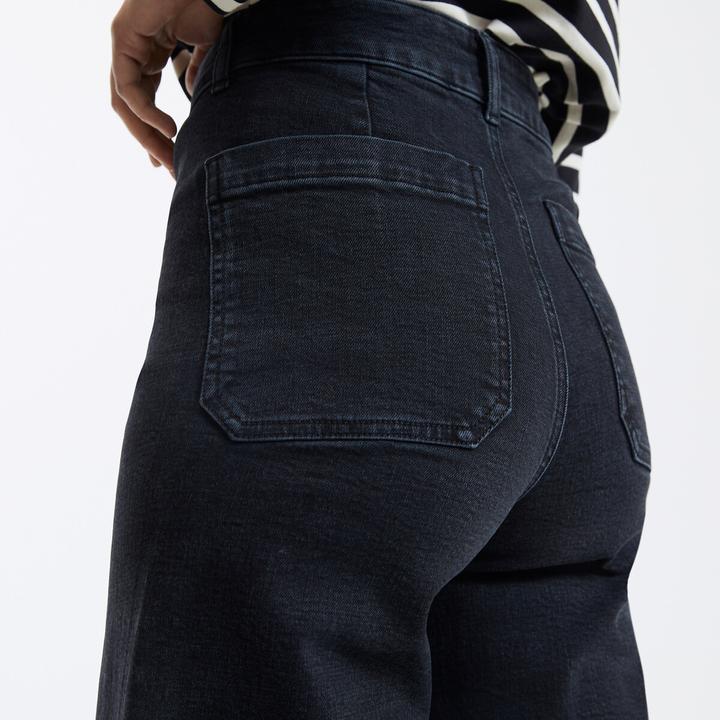 Produktbild La Redoute Collections High-Waist-Jeans (30)