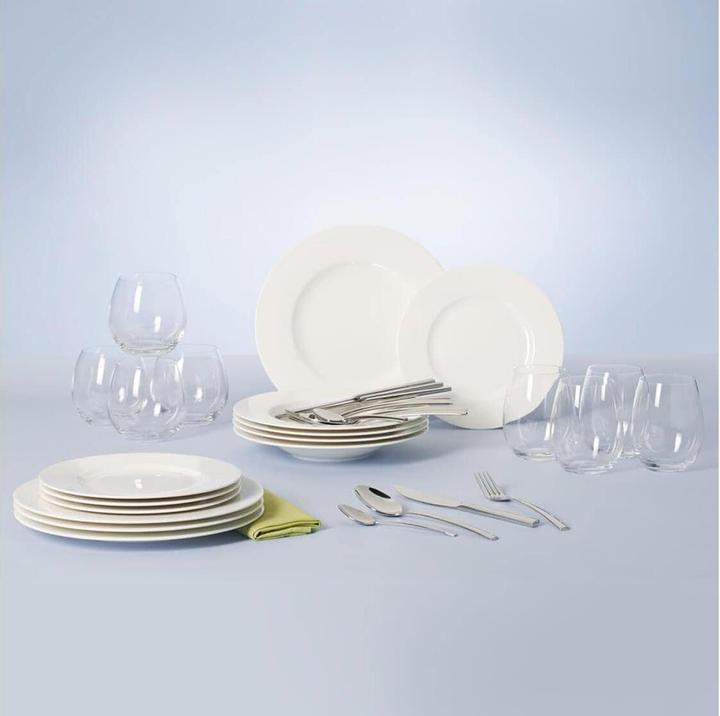 Immagine prodotto Villeroy & Boch 4 Amici Set 36 pezzi Mondo Meraviglioso Bianco (36 Pezzo/i)