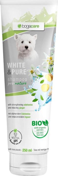 Produktbild Bogar Shampoo White & Pure, 250 ml (Hund, 250 ml)