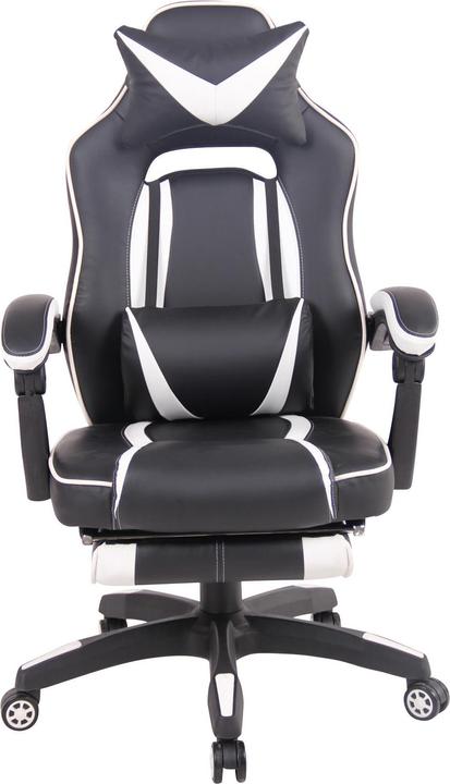 Image du produit CLP Chaise de bureau Heat, noir/blanc