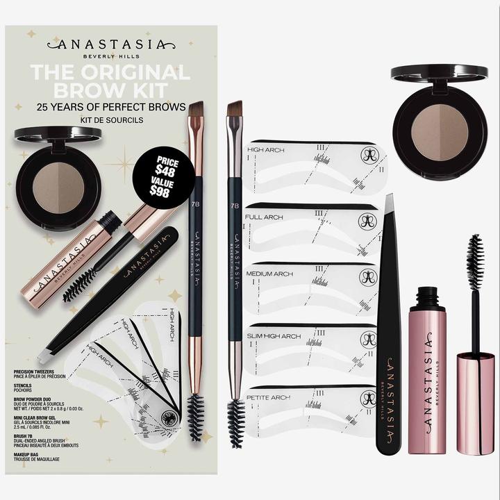 Image du produit Anastasia Beverly Hills Kit de sourcils OG - Brun moyen (Medium Brown)