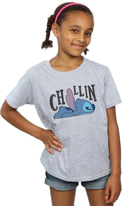 Image du produit Disney - T-shirt LILO AND STITCH CHILLIN - Fille (104)