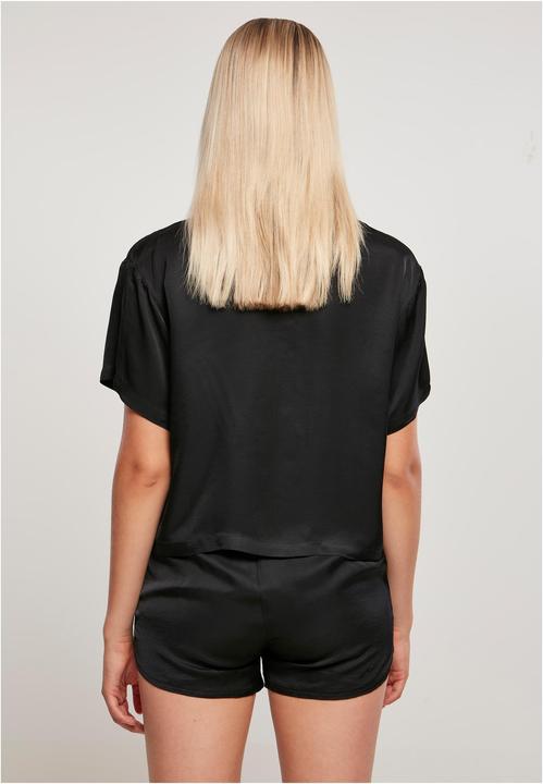 Actual product image Urban Classics Ladies Viscose Satin Resort Shirt (4XL)