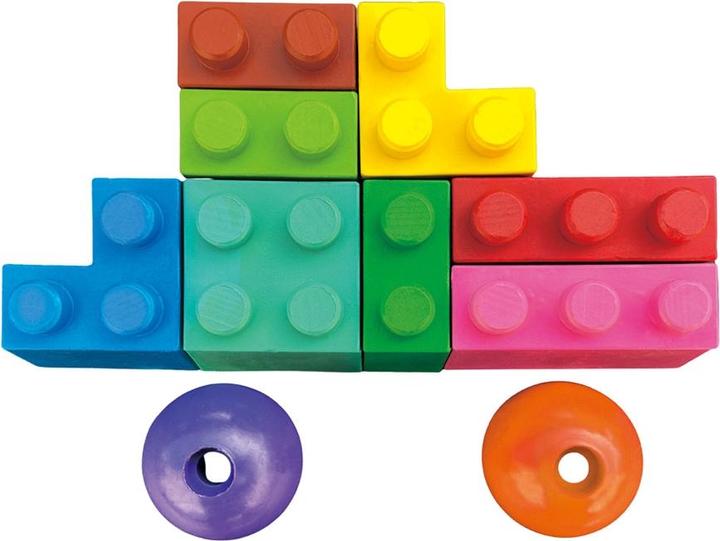Produktbild Haku Yoka Block-Wachsmalkreiden Auto (MQ2) (Mehrfarbig)