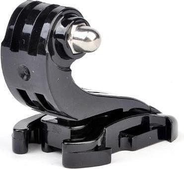 Produktbild Hermex HERO 5 / 4 / 3+ / 3 / 2 / 1 kompatibel J Hook Buckle Quick Release J-Adapter + gebogen Halterung... (1, 3, 4, hero 5)