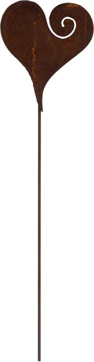 Produktbild Ambiance Technology Gartenstecker Herz Curl Stecker, 50 cm (15 cm, 15 cm)