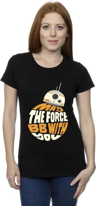 Immagine prodotto Star Wars May The Force BB8 Maglietta Donna (XXL)