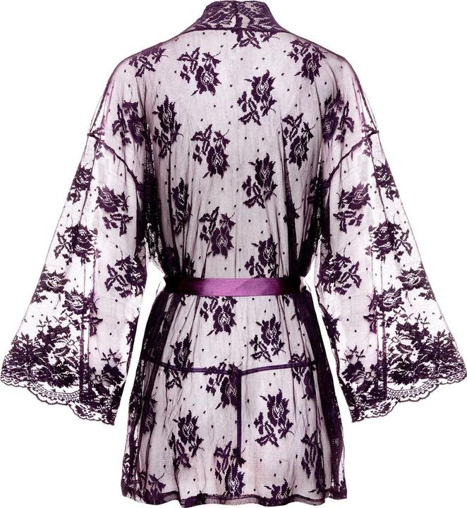 Produktbild Christine Le Duc Spitzen Kimono Graceful Lila (3XL)