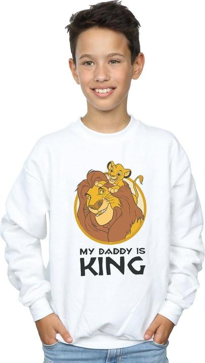 Immagine prodotto Disney The Lion King My Daddy Is King Felpa Ragazzi (152, 158)