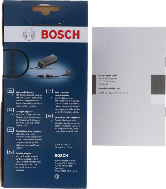 Actual product image Bosch eBike Charger Adapter (Adapter)
