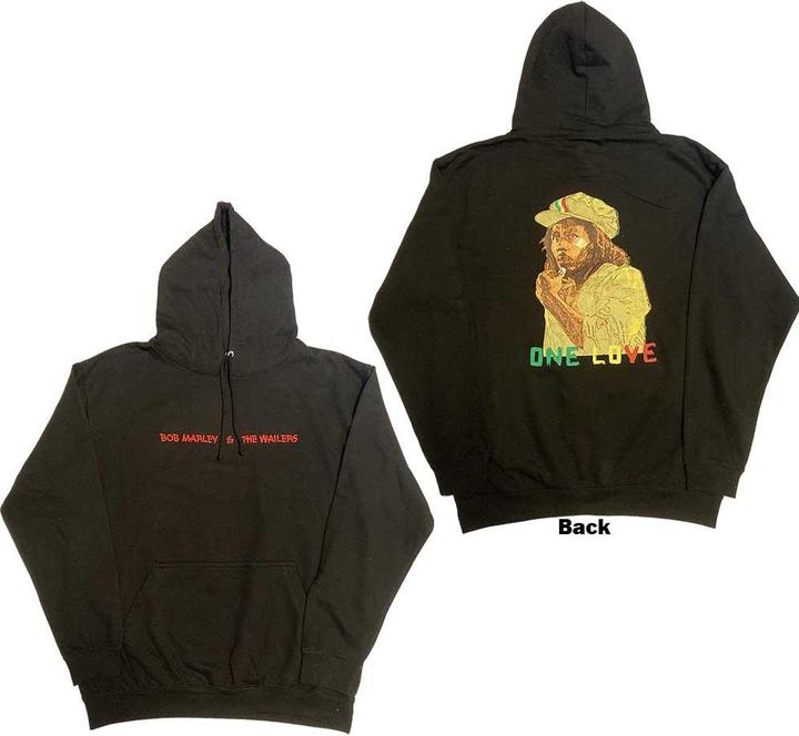 Bob Marley Wailers One Love Portrait (Hoodie)