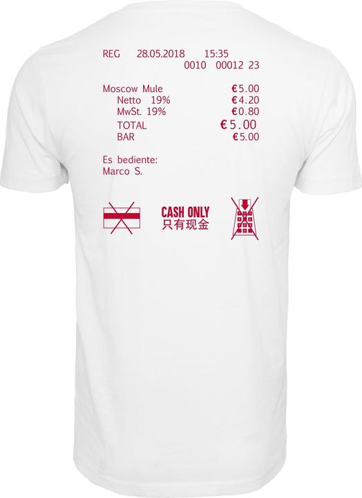 Produktbild Mister Tee Cash Only Tee - 7618 (4XL)