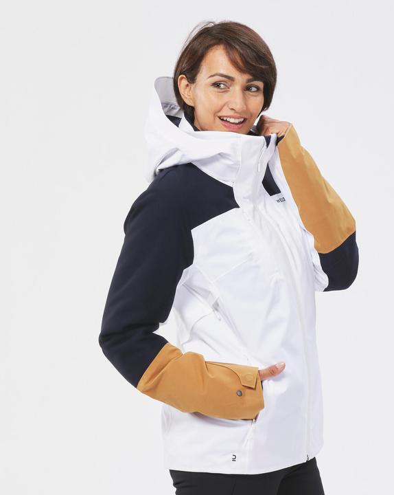 Immagine prodotto Wedze Giacca da sci donna 500 sport - bianco/navy/marrone (XL)